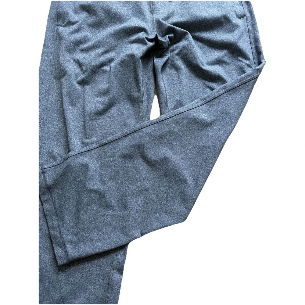 LULULEMON Kung Fu Pants Gray Stretchy Athletic Straight Leg Sweatpants XL Tall